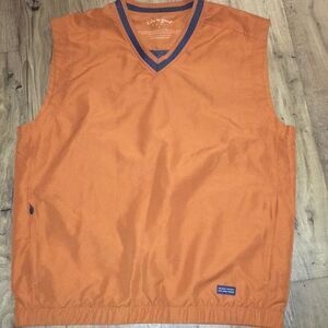 Life is good Smiling Golfer mesh lined sport vest